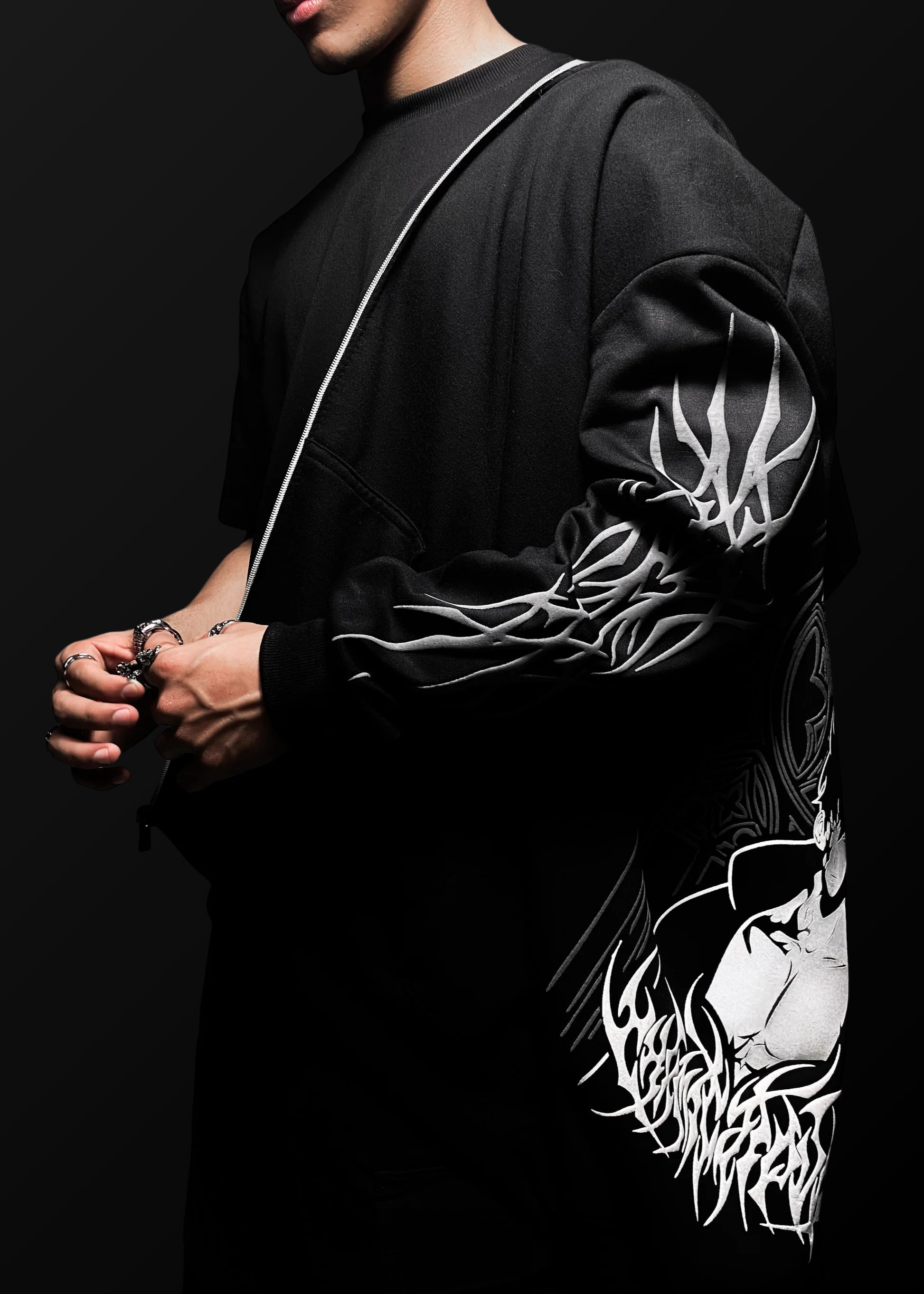 Solo Leveling / Casaco com Balaclava