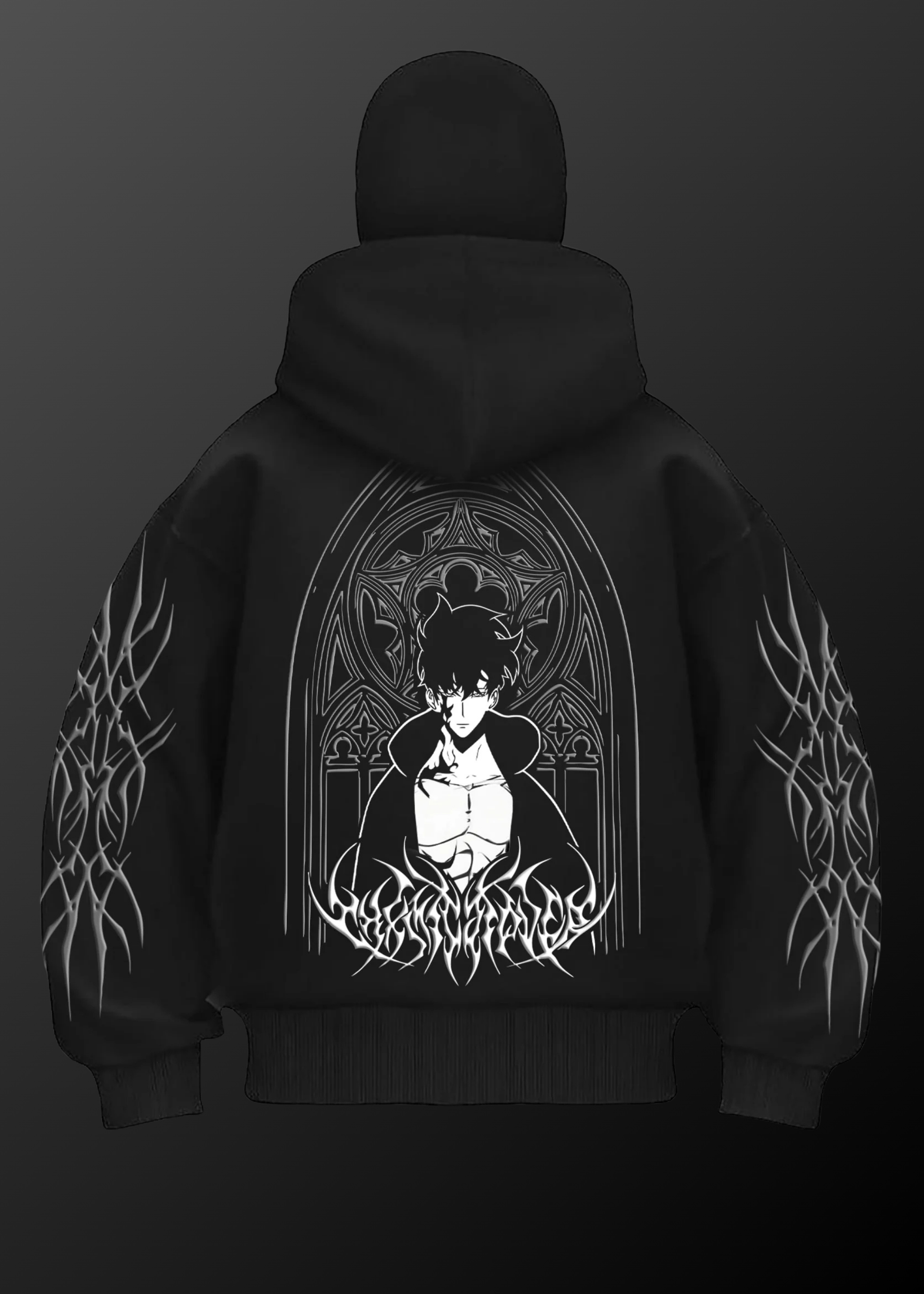 Solo Leveling / Casaco com Balaclava